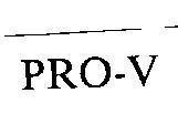 Mẫu nhãn hiệu PRO-V