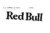 Mẫu nhãn hiệu RED BULL