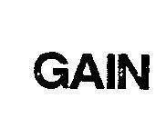 Mẫu nhãn hiệu GAIN