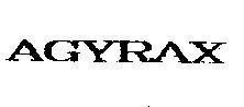 Mẫu nhãn hiệu AGYRAX