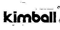 Mẫu nhãn hiệu KIMBALL