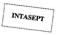 Mẫu nhãn hiệu INTASEPT