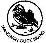 Mẫu nhãn hiệu MANDARIN DUCK BRAND