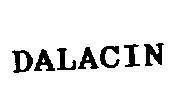 Mẫu nhãn hiệu DALACIN