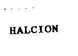 Mẫu nhãn hiệu HALCION