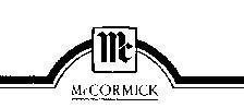 Mẫu nhãn hiệu MC McCORMICK