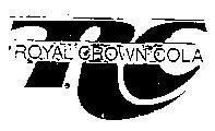 Mẫu nhãn hiệu RC ROYAL CROWN COLA