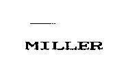 Mẫu nhãn hiệu MILLER