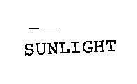 Mẫu nhãn hiệu SUNLIGHT