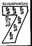 Mẫu nhãn hiệu SEVENPANDAS 7
