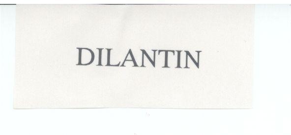 Mẫu nhãn hiệu DILANTIN