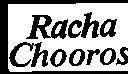 Mẫu nhãn hiệu RACHA CHOOROS