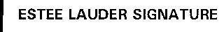 Mẫu nhãn hiệu ESTEE LAUDER SIGNATURE