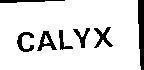 Mẫu nhãn hiệu CALYX
