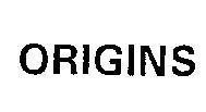 Mẫu nhãn hiệu ORIGINS