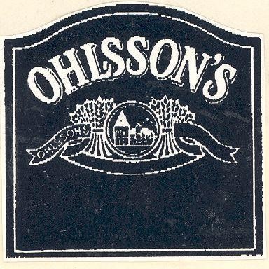 Mẫu nhãn hiệu OHLSSON'S