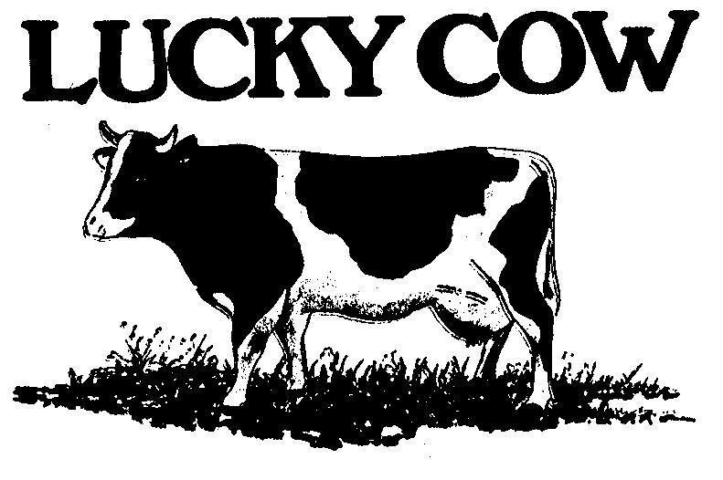 Mẫu nhãn hiệu LUCKY COW