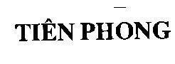 Mẫu nhãn hiệu TIÊN PHONG