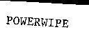 Mẫu nhãn hiệu POWERWIPE