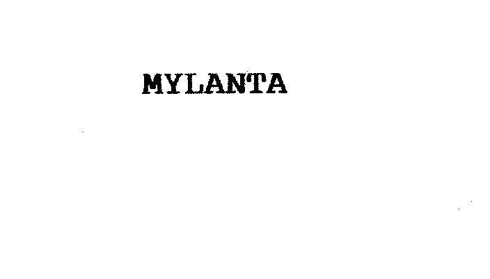 Mẫu nhãn hiệu MYLANTA