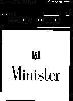 Mẫu nhãn hiệu M MINISTER FILTER DE LUXE