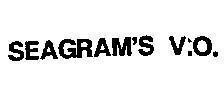 Mẫu nhãn hiệu seagrams v.o
