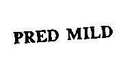 Mẫu nhãn hiệu PRED MILD