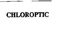 Mẫu nhãn hiệu CHLOROPTIC