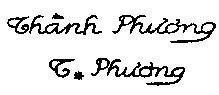 Mẫu nhãn hiệu Thành Phương T Phương