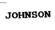 Mẫu nhãn hiệu JOHNSON