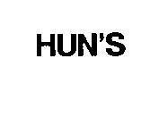 Mẫu nhãn hiệu HUN'S