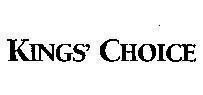 Mẫu nhãn hiệu KINGS' CHOICE