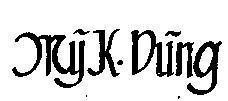 Mẫu nhãn hiệu Mỹ K Dũng