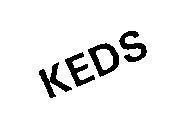 Mẫu nhãn hiệu KEDS