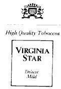Mẫu nhãn hiệu VIRGINIA STAR-DELUXE MILD-HIGH QUALITY TOBACCOS