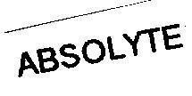 Mẫu nhãn hiệu ABSOLYTE