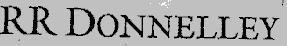 Mẫu nhãn hiệu RR DONNELLEY