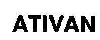 Mẫu nhãn hiệu ATIVAN