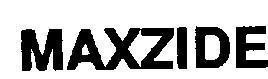Mẫu nhãn hiệu MAXZIDE