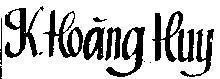 Mẫu nhãn hiệu K Hoàng Huy