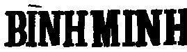Mẫu nhãn hiệu Bình Minh
