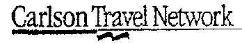 Mẫu nhãn hiệu CARLSON TRAVEL NETWORK