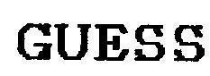 Mẫu nhãn hiệu GUESS