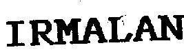 Mẫu nhãn hiệu IRMALAN