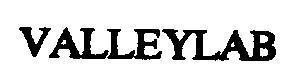 Mẫu nhãn hiệu VALLEYLAB
