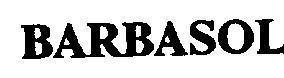 Mẫu nhãn hiệu BARBASOL