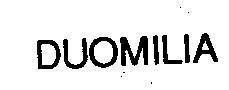 Mẫu nhãn hiệu DUOMILIA