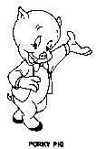 Mẫu nhãn hiệu PORKY PIG