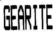 Mẫu nhãn hiệu GEARITE