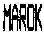 Mẫu nhãn hiệu MAROK